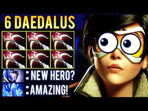7.08 NEW IMBA Tracer Weaver x6 DAEDALUS 100% Critical Attack EPIC Strat Dota 2
