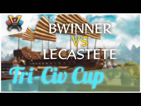 [AoE3] bwinner vs Lecastete — Round of 32 — Tri Civ Cup // ESOC Grand Tour S2