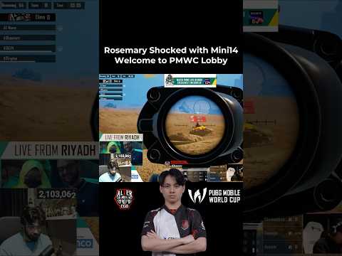 Welcome to PMWC Lobby ft. AE Rosemary💀🔥 #pmwc #pmwc2025 #pubgmobile #snaxgaming