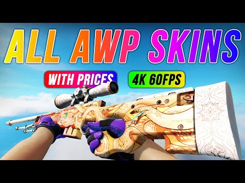 ALL AWP Skins with Prices CS:GO | AWP Skins Showcase | 4K 60FPS