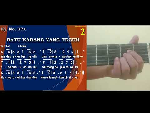 KJ 37a - BATU KARANG YANG TEGUH