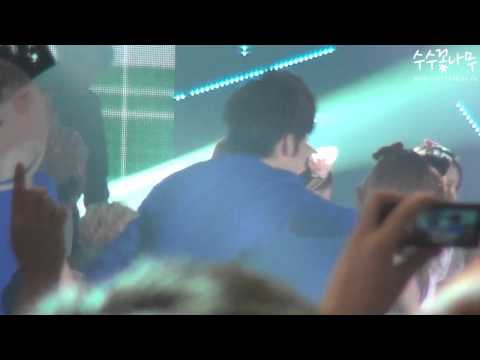 120829 - Pre recording Music Bank Special - Woohyun and Dongwoo