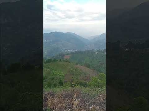 vista hacia el municipio de Heliconia - Antioquia