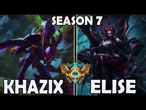 Best KhaZix NA vs Elise Jungle - Challenger 655LP Rank #62