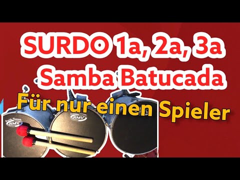 Carsten Mohring Quicklesson: Surdo 1a, 2a, 3a - Samba Batucada