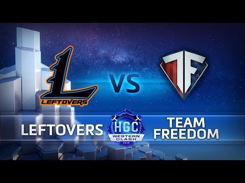 HGC 2018 Western Clash - Day 3 - Leftovers vs. Team Freedom - Game 1