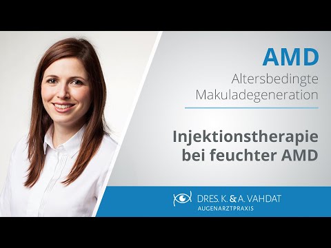 Altersbedingte Makuladegeneration: wie verläuft eine Injektionstherapie bei der feuchten AMD?