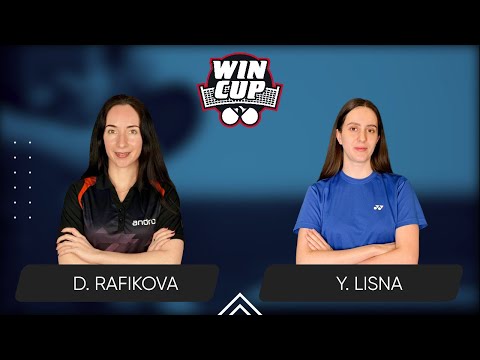 13:30 Diana Rafikova - Yaroslava Lisna 08.10.2025 WINCUP Women Professional. TABLE 1