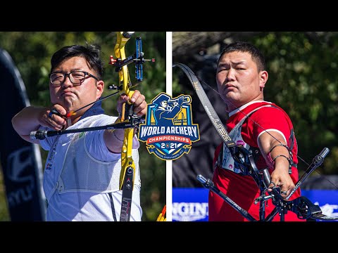 Kim Woojin v Galsan Bazarzhapov – recurve men quarterfinal |Yankton 2021 World Archery Championships