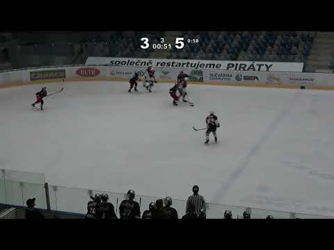 4. kolo DHL Superpoháru juniorů: Piráti Chomutov vs EC Red Bull Salzburg