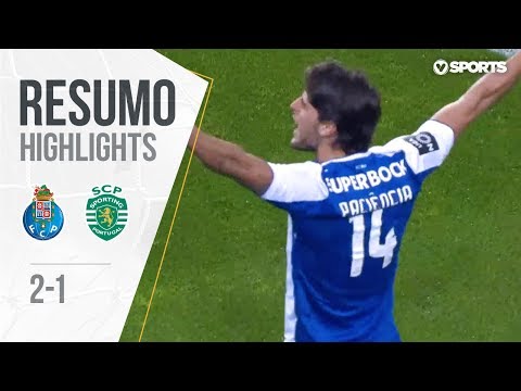 Highlights: FC Porto 2-1 Sporting (Portuguese League 17/18 #25)