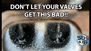 Chemical Cleaning vs Walnut Blasting - N54 Intake Valve Cleaning E90 BMW DIY