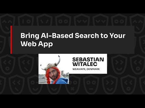 Bring AI-Based Search to Your Web App – Sebastian Witalec, JSNation 2023