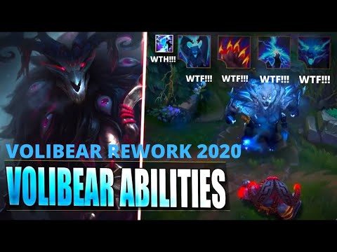 New Volibear Rework SKILLS REVEALED - VOLIBEAR REWORK GAMEPLAY - League of Legends