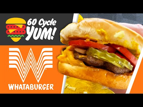 What happens when a Californian eats WHATABURGER? - #60cycleYUM