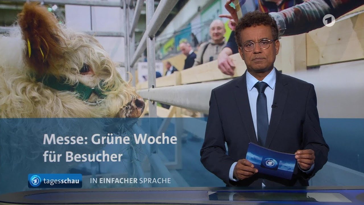 tagesschau in Einfacher Sprache 19:00 Uhr, 16.01.2026