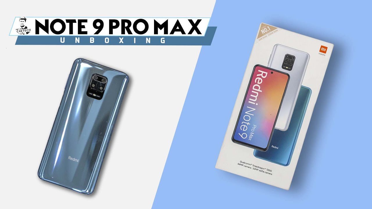 Redmi Note 9 Pro Max Unboxing - What Upgrades Do You Get?
