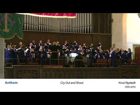 Cry Out and Shout ,  Knut Nystedt  -  (1915-2014)