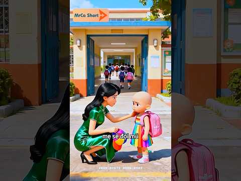 Cô gái sợ bạn bè cười nhạo vì đầu trọc #shorts