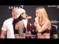 AMANDA NUNES AND HOLLY HOLM FULL UFC 239 WEIGH IN AND FACE OFF