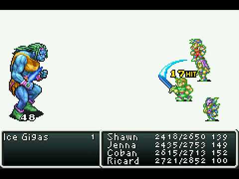 Final Fantasy I & II: Dawn of Souls - Mysidian Tower - Ice Gigas