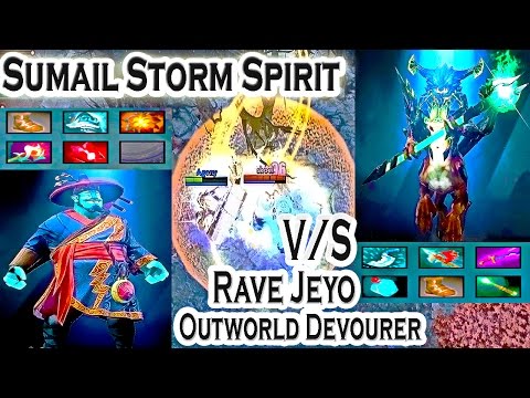 Sumail Storm Spirit vs Rave Jeyo Outworld Devourer Dota2 Highlights