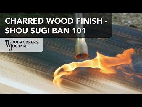 How to Burn Wood for a Shou Sugi Ban Exterior Wood Finish