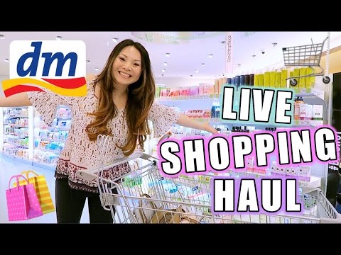 dm LIVE Shopping Haul Challenge! Drugstore novelties April 2017 with your tasks | Mamiseelen