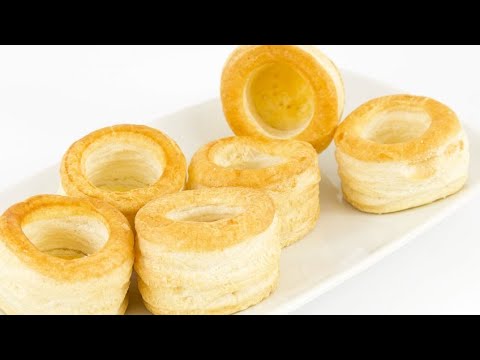 How to make puff pastry vol-au-vents