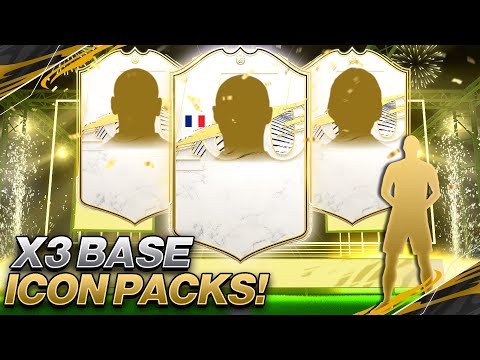 OUR PACK LUCK IS CRAZY! OPENING 3 BASE ICON PACKS!! - FIFA 21 ULTIMATE TEAM