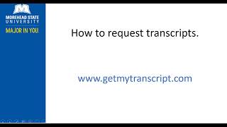 How to Request Your Transcript to Be Sent to MSU