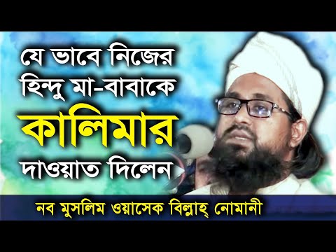 হিন্দু মা বাবাকে যেভাবে দাওয়াত দিলেন - নব মুসলিম মাওঃ ওয়াসেক বিল্লাহ Mawlana