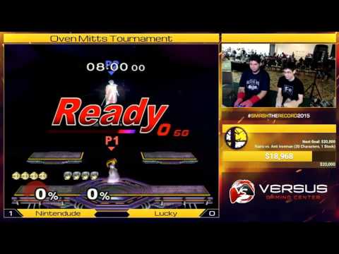Smash the Record 2015 - Oven Mitts Tournament - FE| Nintendude (Peach) vs Lucky (Marth)