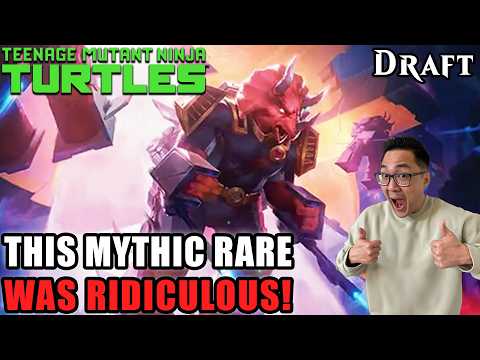 This Mythic Rare Was Ridiculous! | Teenage Mutant Ninja Turtles Pick-Two Draft | MTG Arena