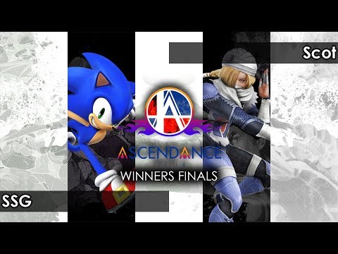 Smash 4: SSG (Sonic) V Sinai | Scot (Sheik/Luigi) - Ascendance 88 Tournament SSB4