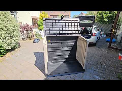 KETER Outdoor Garden Storage Box Assembly Keter