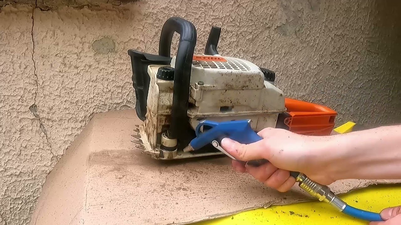 Révision et nettoyage Stihl 025 C