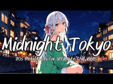 『深夜の東京ドリーム』80年代レトロLOFIが誘うノスタルジープレイリスト[リラックス/作業用BGM]