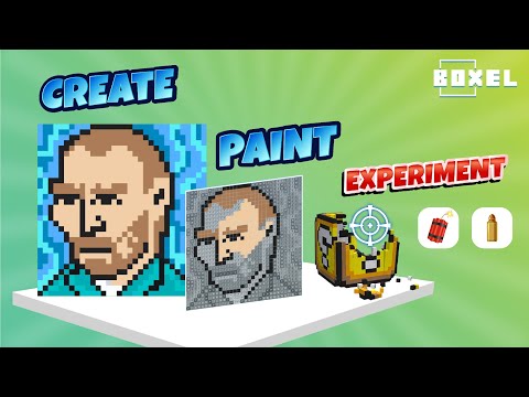 Boxel Craft 3D & Paint - Color Video