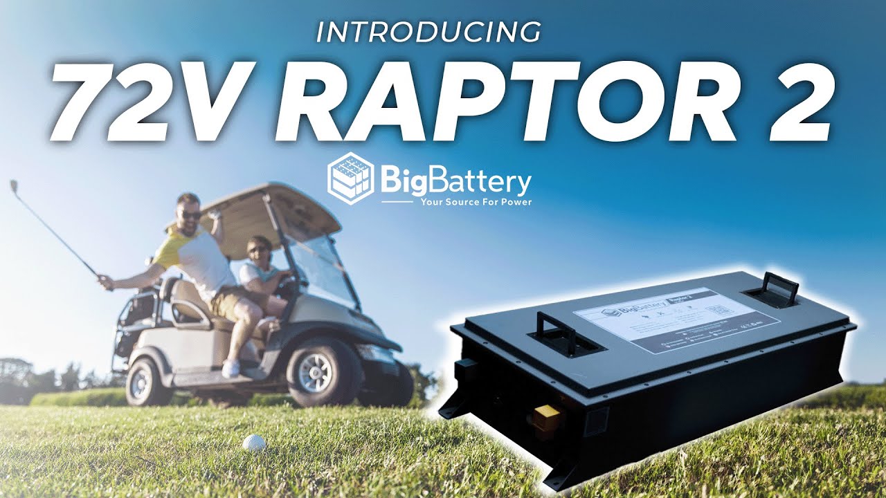 72V Raptor 2 Lithium Battery Kit | Big Battery