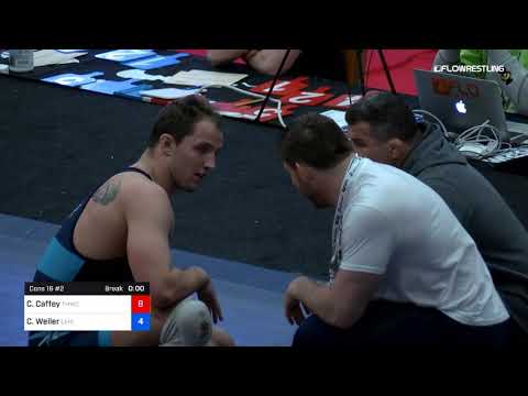 86 Kg Cons 16 2 Cameron Caffey TMWC Vs Christopher Weiler Lehigh Valley Wrestling Club
