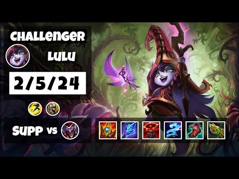 Lulu Challenger Gameplay S11 Replay 11.16 Support (2/5/24) - TURKISH