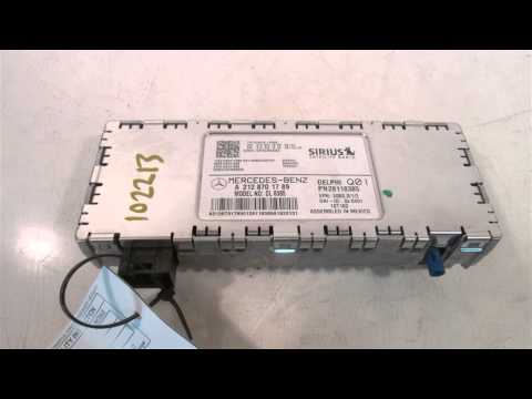 2011 Mercedes C300 2128701789 Satellite Radio Receiver - mbiparts.com Used OEM Mercedes Parts... OEM