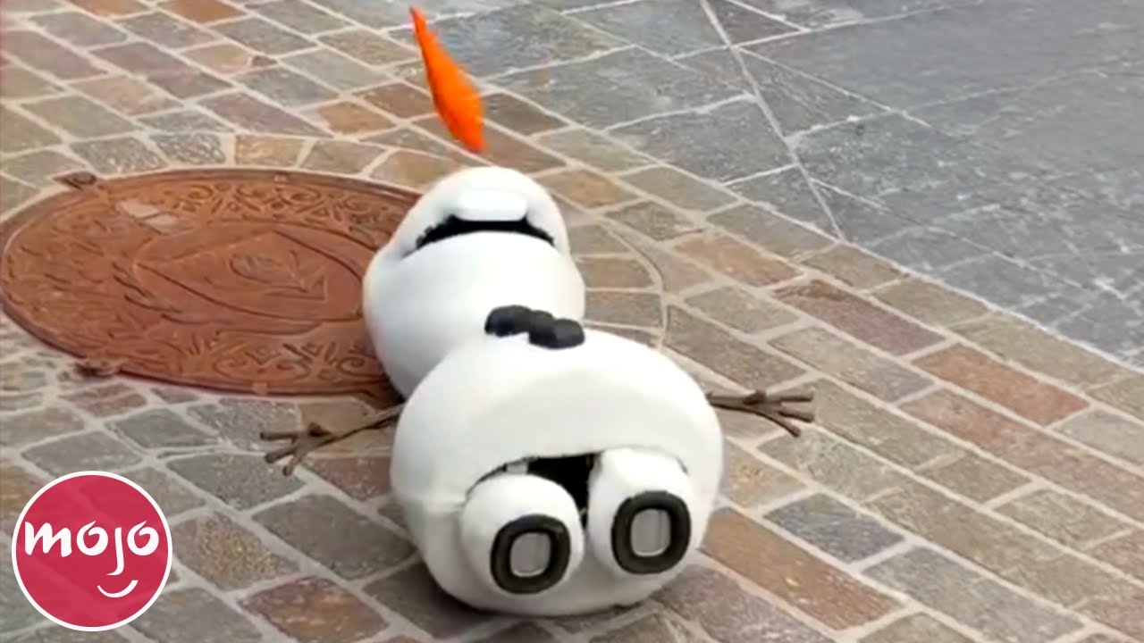Top 10 Disney Animatronic Fails
