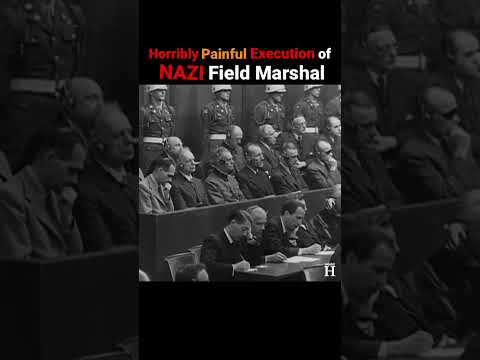 Horribly Painful Execution of Nazi Field Marshal - Wilhelm Keitel #shorts #ww2 #nazigermany