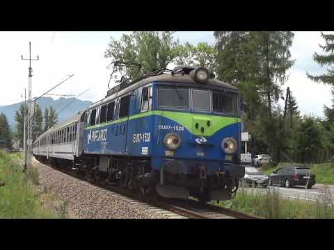 Pociągi w Poroninie - Wakacje 2023