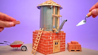 Make an Amazing Mini WATER STATION MODEL with Mini Bricks