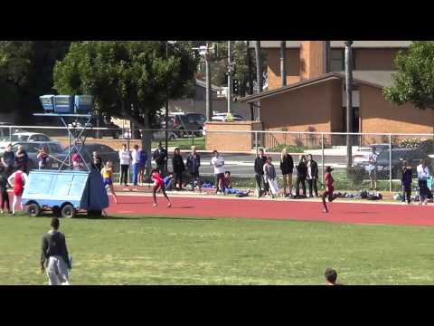 FSG 4x100 vs FV 3-27-14 - Los Alamitos Girls