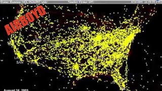 A Day in the Life of Air Traffic Over the United States