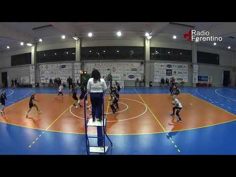 IL 3 SET DELL'INCONTRO TRA IL VOLLEY FERENTINO E LA PALLAVOLO ALBANO ALBALONGA